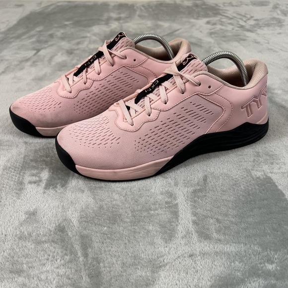TYR CXT-1 Trainer Shoes Womens Size 11 Pink Black Cross Training Gym Sneakers